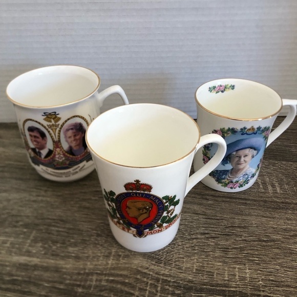 Vintage Other - Vtg Royal Commemorative Mug Collection